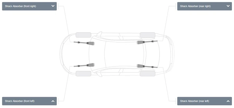 Front Left Shock Absorber